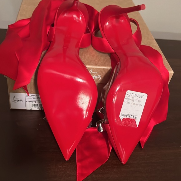 Christian Louboutin Astrinodo du Desert 100 Pumps Size 39 - Picture 5 of 7